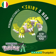 Groudon shiny non 6 - 6, iv
