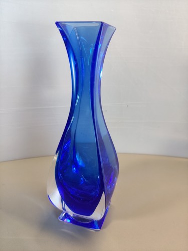 Vaso vetro artistico sommerso - vetro,