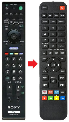 Telecomando adatto per sony - telecomando,