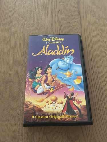 Vhs originale aladdin i - vhs,