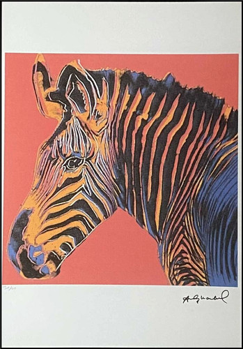 Andy warhol zebra - warhol,