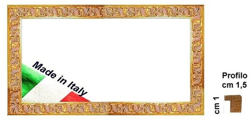 Cornice oro legno per - oro,