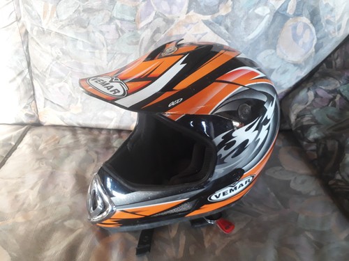 Casco motocross enduro - o,