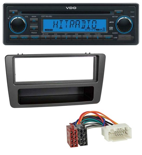 Autoradio vdo aux - aux, 1din