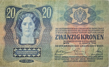 1913 20 VENTI(HUSZ) CORONE