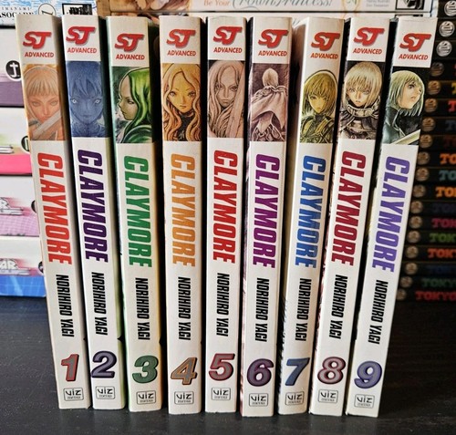 Manga claymore bundle - vol, 1-9