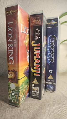 Vhs lion king jumanji - vhs,