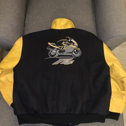 Giacca pelle lana - , honda