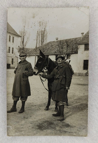 Foto cartolina militari genio - militari,