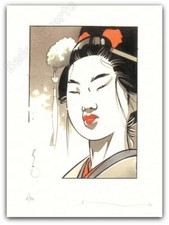 Ex-libris Michetz Un autre visage 05 signé 40ex 18x24 cm