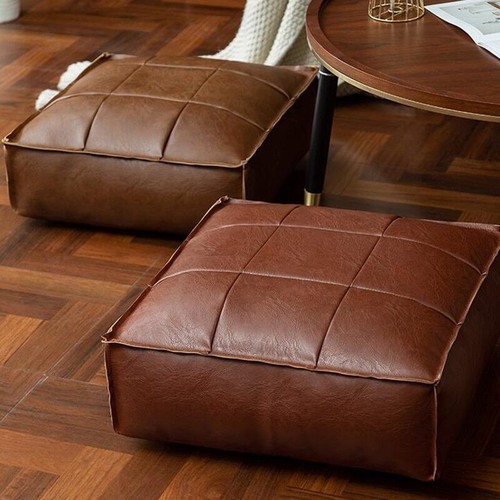 Pouf marocchino pelle - pelle, pu