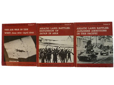 THREE (3) hardboards: Vols 7-9