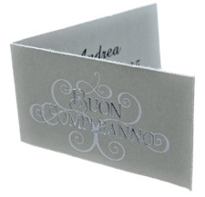 Bigliettini Bomboniera Compleanno Stampa Personalizzata