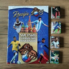SCEGLI QUALSIASI ADESIVO #1-250# FIFA World Cup 2018 Russia GTPR School Shop Serbia