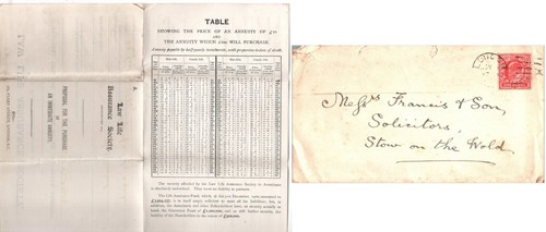 C1910 vii law life - c1910, ke