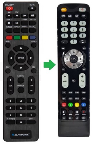 Telecomando ricambio per tv - per,