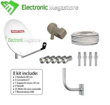Set parabola satellitare - set,