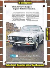 Metal Sign - 1974 Lancia 2000