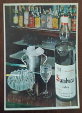 9919 CARTOLINA PUBBLICITARIA SAMBUCA MOLINARI EXTRA CIVITAVECCHIA non viaggiata