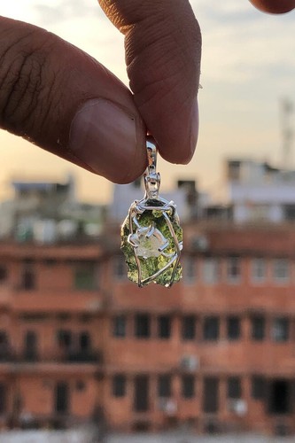 Genuine moldavite rough - moldavite,