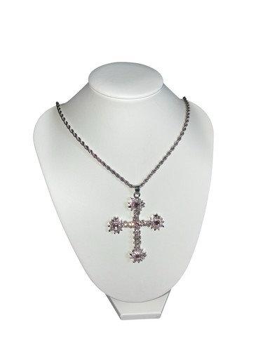 Collana con croce - , tono