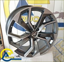 REBEL MAD KIT 4 CERCHI IN LEGA 20" 5X112 ET35 PER AUDI A4 A6 Q3 Q5 Q7 VW TIGUAN