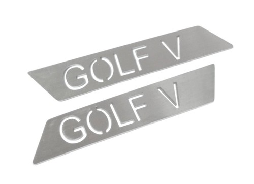 Coppia inserti sedili golf mk5 - inserti,