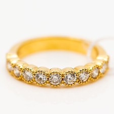 Anello 750/18K Oro Giallo 11