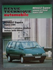 Revue Technique RENAULT ESPACE 4 cylindres essence et turbo Diesel depuis 1984