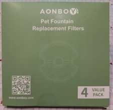 AONBOY Filtri Da Fontana Ad Acqua Gatto, 4 Filtri per Erogatore Acqua Gatto