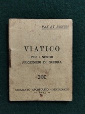 Raro Libretto "VIATICO" 1942 -