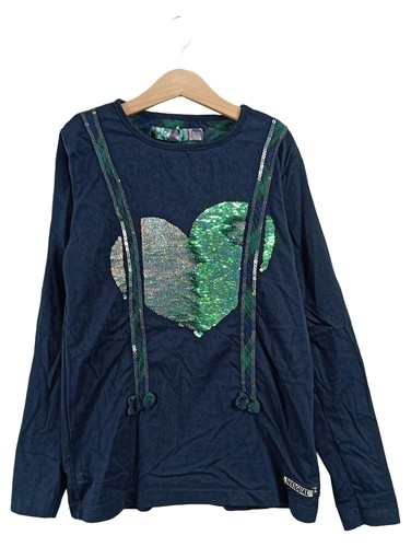 Desigual maglione bambina blu - desigual,
