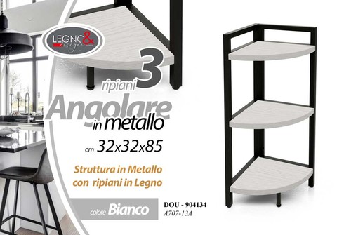 Scaffale angolare libreria - scaffale,