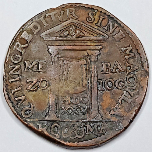 Rare monnaie baiocco 1625 - rare,