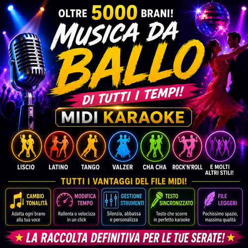 Raccolta 5000 canzoni midi - 5000,