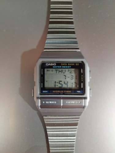 Casio 520 data bank - casio,