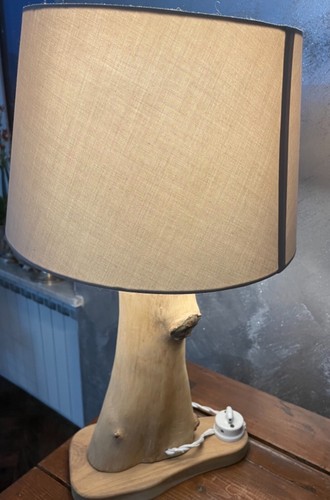 Lampada tavolo artigianale - lampada,