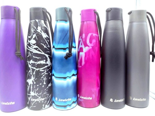 Borraccia acciaio inox - inox, invicta