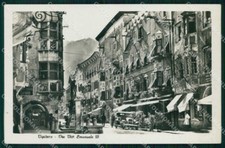 Bolzano Vipiteno Via Vittorio Emanuele III Foto cartolina RT1873