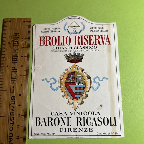 Brolio riserva chianti - riserva,
