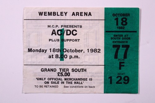 Biglietto concerto - ac/dc,
