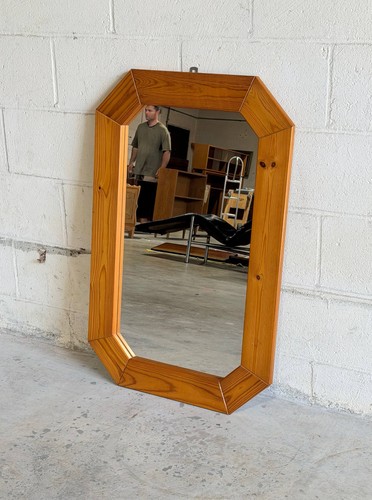Specchio parete ottagonale - specchio, da
