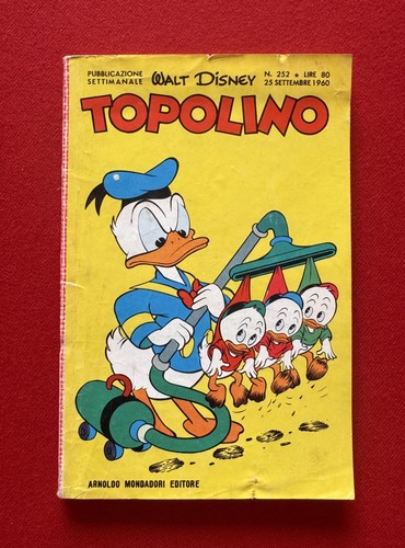 Topolino 252 prima edizione - topolino,