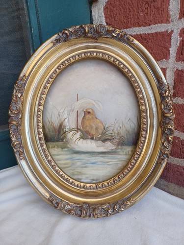 Arte popolare vintage pulcino - arte,