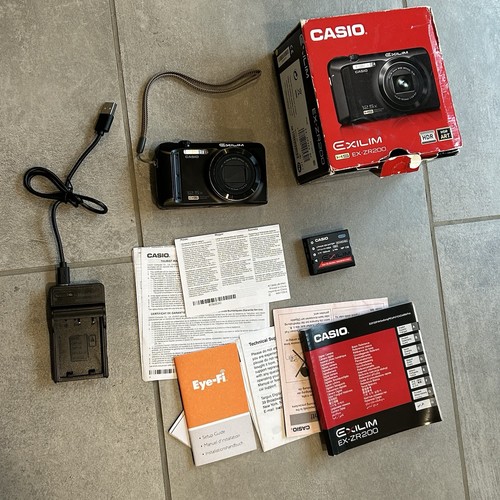Testato casio exilim zr200 - testato!, ex-zr200