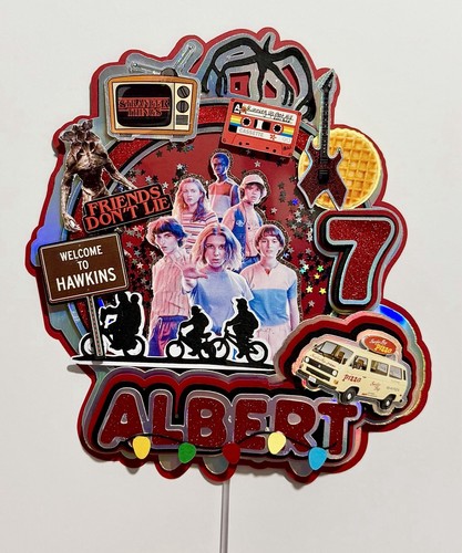 Cake topper stranger things - stranger,