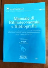 manuale di biblioteconomia e