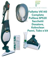 FOLLETTO VK140 NUOVO EXPO LAVAPAVIMENTI SP520 SPAZZOLA HD40 ACCESSORI TUBO PUNTE