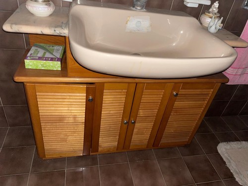 Mobile bagno legno con - bagno,