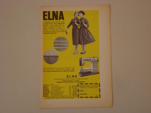 Advertising pubblicità 1958 - advertising,